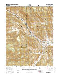 South Fork West 2016 topographic map thumbnail