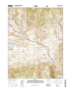 Toponas 2016 topographic map thumbnail