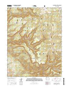 Uncompahgre Butte 2016 topographic map thumbnail