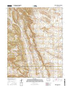 Timber Mountain 2016 topographic map thumbnail