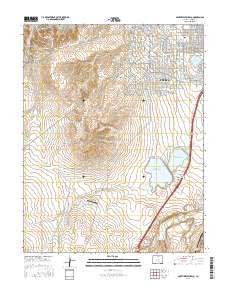 Southwest Pueblo 2016 topographic map thumbnail