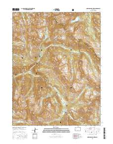 Snowmass Mountain 2016 topographic map thumbnail