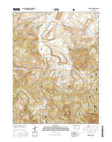 Spicer Peak 2016 topographic map thumbnail