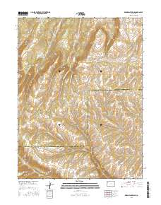 Razorback Ridge 2016 topographic map thumbnail