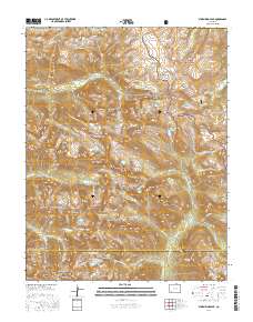 Storm King Peak 2016 topographic map thumbnail
