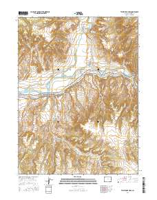 Twelvemile Mesa 2016 topographic map thumbnail