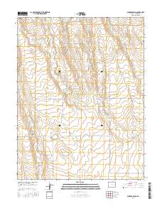 Sanders Ranch 2016 topographic map thumbnail