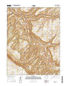 Uravan 2016 topographic map thumbnail