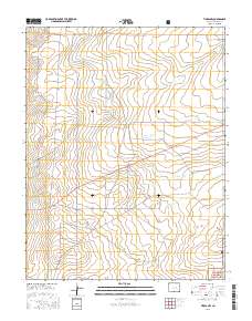 Timpas NW 2016 topographic map thumbnail