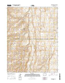 Strasburg SW 2016 topographic map thumbnail