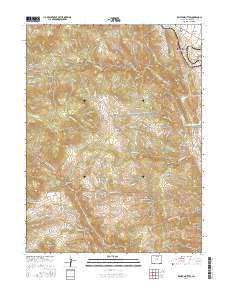 Ralston Buttes 2016 topographic map thumbnail
