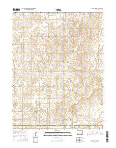 Ramah North 2016 topographic map thumbnail