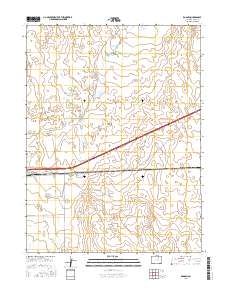 Roggen 2016 topographic map thumbnail