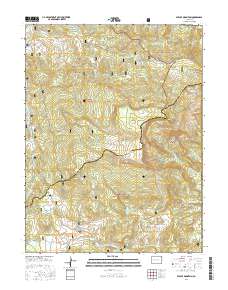 Spruce Mountain 2016 topographic map thumbnail