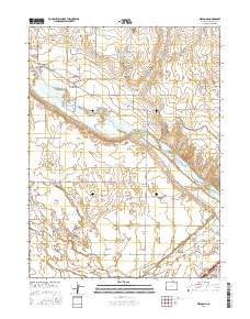 Weldona 2016 topographic map thumbnail