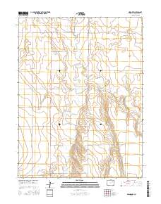 Woodrow 2016 topographic map thumbnail