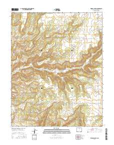 Woods Canyon 2016 topographic map thumbnail