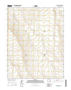Trimble Lake 2016 topographic map thumbnail