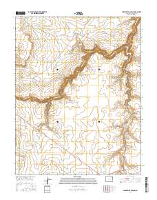Purgatoire Canyon 2016 topographic map thumbnail