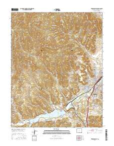 Trinidad West 2016 topographic map thumbnail