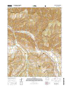 Woody Creek 2016 topographic map thumbnail