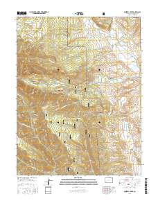 Squirrel Creek 2016 topographic map thumbnail