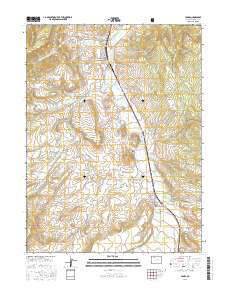 Yampa 2016 topographic map thumbnail