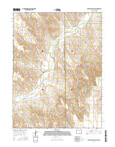 Willow Creek Ranch 2016 topographic map thumbnail