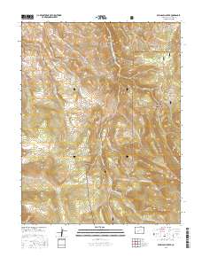 Spring Hill Creek 2016 topographic map thumbnail