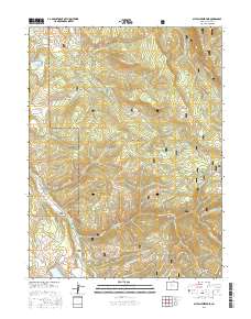 Sylvan Reservoir 2016 topographic map thumbnail