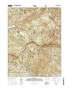 Tungsten 2016 topographic map thumbnail