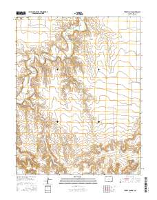 Turkey Canyon 2016 topographic map thumbnail