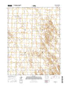 Yuma NE 2016 topographic map thumbnail