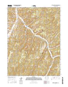 White Coyote Draw 2016 topographic map thumbnail