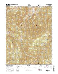 West Baldy 2016 topographic map thumbnail