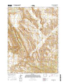 Irish Canyon 2016 topographic map thumbnail