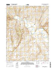 Juniper Hot Springs 2016 topographic map thumbnail