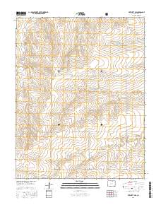 Pritchett NW 2016 topographic map thumbnail