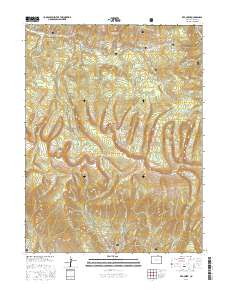 Red Creek 2016 topographic map thumbnail