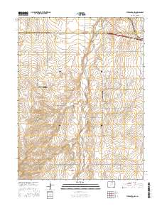 Strasburg NW 2016 topographic map thumbnail
