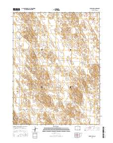 Eckley NW 2016 topographic map thumbnail