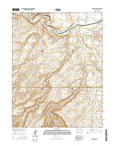 Roubideau 2016 topographic map thumbnail