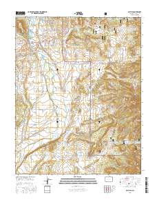 Bayfield 2016 topographic map thumbnail