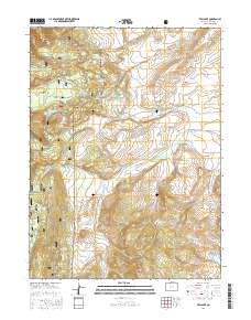Teal Lake 2016 topographic map thumbnail