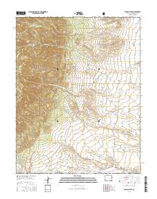 Hayden Butte 2016 topographic map thumbnail