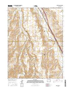 Deer Trail 2016 topographic map thumbnail