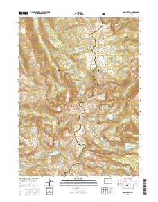 Mount Ethel 2016 topographic map thumbnail