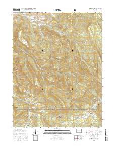 Center Mountain 2016 topographic map thumbnail