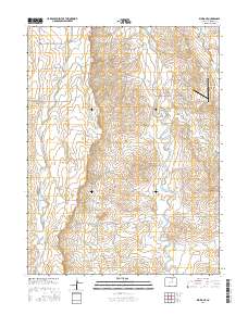 Kiowa NE 2016 topographic map thumbnail