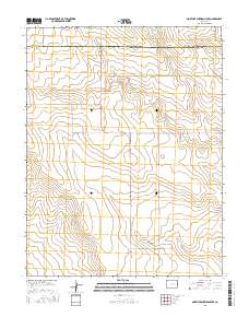 North of Sheridan Lake 2016 topographic map thumbnail